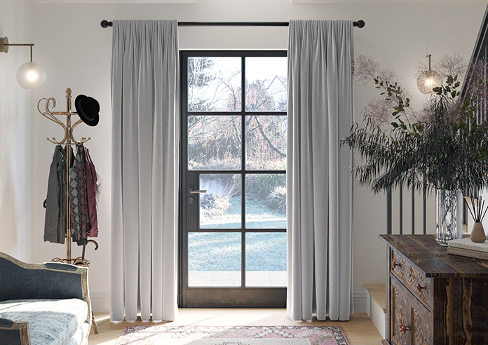 Luxe Velvet, New Silver - Made to Measure Curtains - Image 3